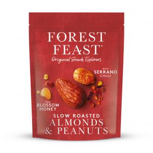 Forest Feast Serrano Chilli Honey Peanuts & Almonds