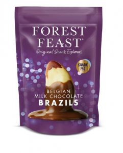 Forest Feast Belgian Milk Chocolate Brazils Sharing Bag
