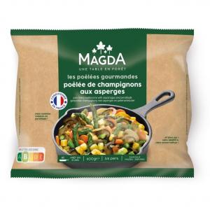 Mushrooms mix with Asparagus