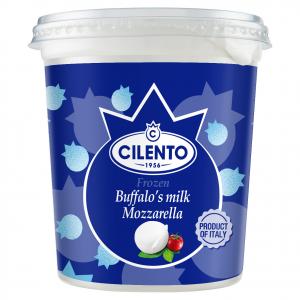Frozen Buffalo's milk mozzarella cheese  BUCKET 500G- Frozen Mozzarella CILENTO® di latte di Bufala - BUCKET 500G
