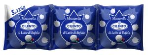 Buffalo's milk mozzarella cheese MULTIPACK 3X100G- Mozzarella CILENTO® di latte di Bufala - MULTIPACK 3X100G