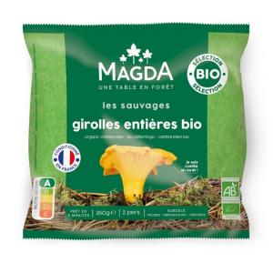 Organic whole chanterelle mushroom