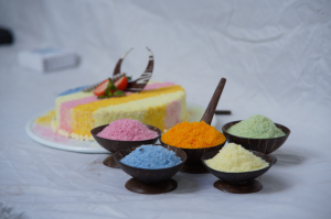 Coloured Desiccated Coconut/ Coloured Shredded Coconut / Coloured Coconut Powder