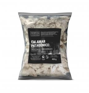 Lightly floured squid  Squid rings & tentacles - cleaned -