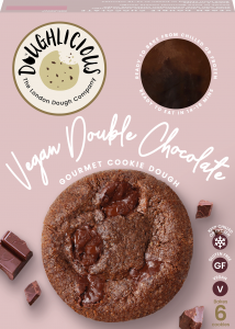 Vegan Double Chocolate Ready to Bake Cookie Dough (GF)