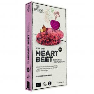 Veggie Burger Heartbeet  2x100g - beetroot and red beans plant based burger (Copy)