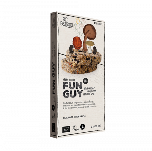 Veggie Burger Fun Guy 2x100g - mushrooms and black beans plant based burger