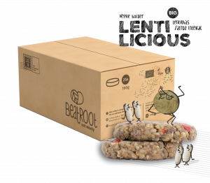 Veggie Burger Lentilicious  2x100g - lentils and brown rice plant based burger (Copy)