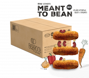 Veggie Croquettes  80x30g - red beans and millet plant based croquettes