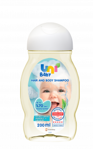 Uni Baby Hair and Body Shampoo 200 ml