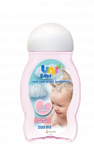 Uni Baby Easy Combing Hair and Body Shampoo 200 ml