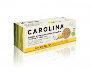 Gluten Free Bio Oat Wholemeal Biscuit PINEAPPLE JUICE AND COCONUT CAROLINA HONEST
