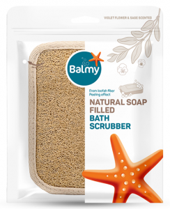 08245-Soap Filled Bath Scrubber