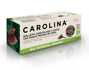 Digestive Biscuit CHOCOLATE & COCONUT CAROLINA HONEST