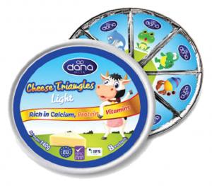 Processed Cheese Slices – Triangles