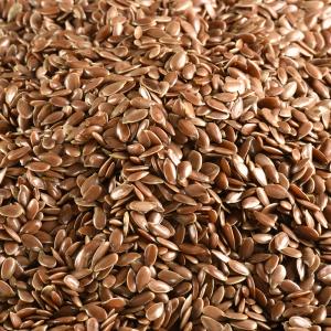Organic brown flax seeds