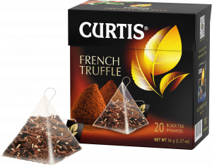 CURTIS French Truffle, flavoured black tea in pyramids 20х1,8 g