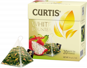 CURTIS White Bountea, flavoured white tea in pyramids 20х1,7 g