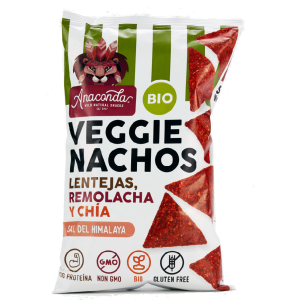 Veggie Nachos de LENTEJA, REMOLACHA Y CHÍA ANACONDA