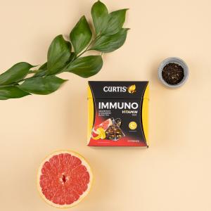 CURTIS Immuno, flavoured black tea, 15 pyramids