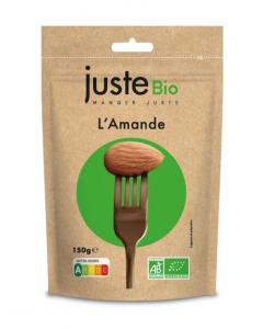 Doypack organic almond 150 gr