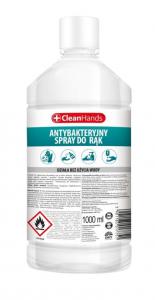 Antibacterial Hand Spray with Aloe Vera Extracts + B5 1000 ml