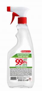 Hand Sanitizer Spray with Aloe Vera and Vitamin B5 500 ml / Brand CleandHands or Private Label