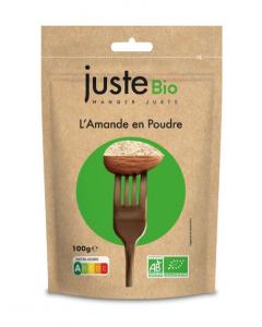 Doypack organic almond powder 100 gr