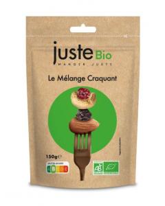 Doypack organic crunchy mix 150 gr