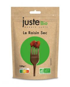 Doypack organic dried raisins 150 gr