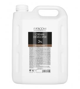 FARCOM PROFESSIONAL CREAM DEVELOPER 3500ML 10-20-30-40 vol (3%, 6%, 9%, 12%)