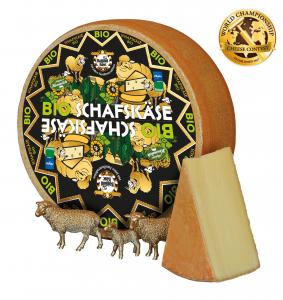 Baldauf Organic Sheep Cheese - Semi-hard cheese, natural, edible rind