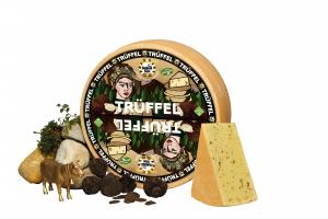 Baldauf Truffle Cheese - Semi-hard cheese, natural, edible rind