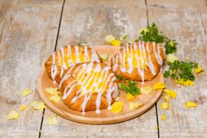 Danish pastry with vanilla filling 85g / 9127