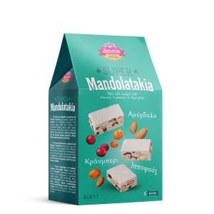 Mini Soft Nougat - Hippophae, Almonds & Canberry 80g