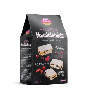 Mini Soft Nougat - Goji Berry, Canberry & Aronia 80g