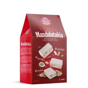 Mini Soft Nougat - Quinoa, Peanuts & Coconut 80g