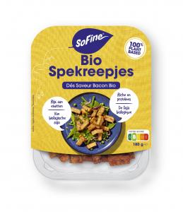 Vegan bacon stripes organic