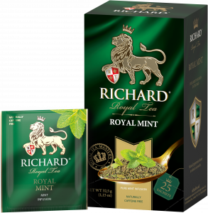 RICHARD ROYAL MINT, pure mint infusion in sachets, 32.5 g