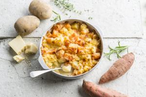 Frozen side dishes & pan meals