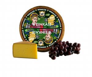 Baldauf Wine Cheese - Semi-hard cheese, natural, edible rind