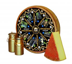 Baldauf extra old mountain cheese - Hard cheese, natural, edible rind