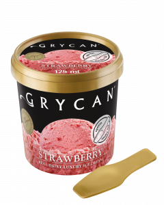 Strawberry ice cream 125ml