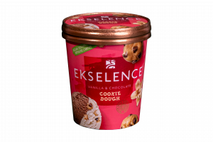 EKSELENCE SMALL TUB VANILLA & COOKIE DOUGH