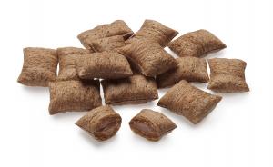 Pillows filled with dark chocolate or hazelnur cream