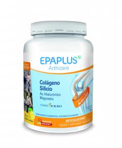 EPAPLUS Arthicare--Hydrolyzed Collagen with Silicon and Hyaluronic Acid, Instant Dissolution, Vanilla Flavor, 30 Days Treatment