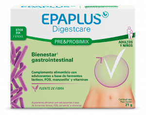 EPAPLUS Digestcare--Pre & Probimix Probiotics, 7 sticks--Gastrointestinal Wellness, Intestinal Balance