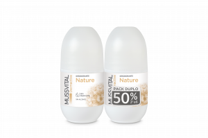 Mussvital Dermactive-- Nature Roll-on Deodorant, 2-Pack x 75ml