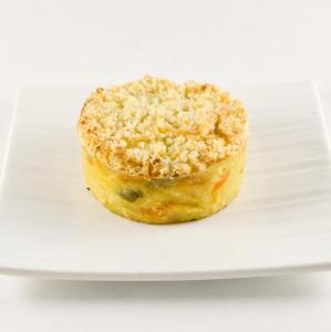 Individual Vegetables crumble gratin