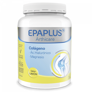 EPAPLUS Arthicare--Hydrolyzed Collagen with Magnesium and Hyaluronic Acid with Instant Dissolution, Lemon Flavor, 30 Days Treatment, 332g